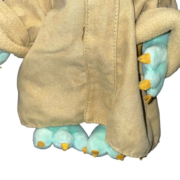 Star Wars Mandalorian Plush Baby Yoda Child Grogu Disney Embroidered Eyes 11" - Picture 9 of 12